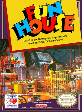 Fun House (USA) box cover front